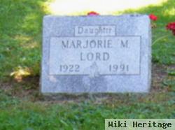 Marjorie M. Lord