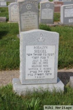 Rosalyn Weinstein Siegel