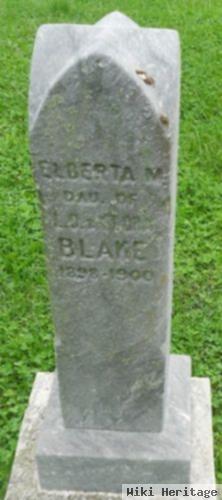 Elberta M Blake