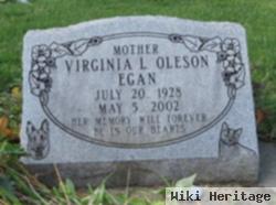 Virginia Laurine "jinny" Oleson Egan