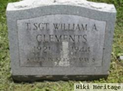 Sgt William A Clements