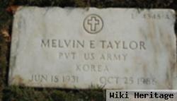 Melvin E Taylor