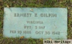 Ernest K Gilpin