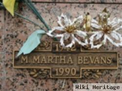 M. Martha Bevans