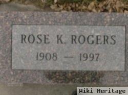 Rose K Rogers