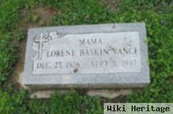 Lorene Baskin Vance