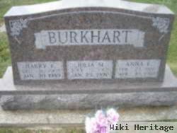 Harry E Burkhart