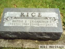 Clarence F Rice