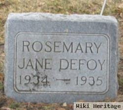 Rosemary Jane Defoy