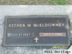 Esther May Snyder Mceldowney