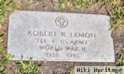 Robert R Lemon