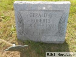 Gerald B Roberts