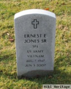 Ernest E Jones, Sr