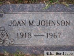 Joan M Johnson