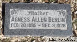 Agness Allen Berlin