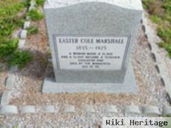 Easter Cole Marshall