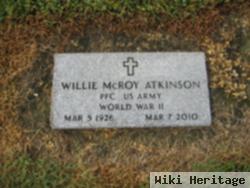 Willie Mcroy "bro" Atkinson