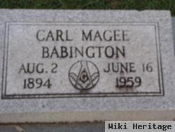 Carl Magee Babington