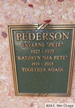 Kathryn "ma Pete" Pederson