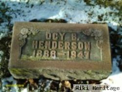 Ocy B. Henderson