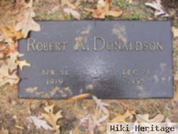 Robert K Donaldson