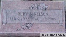 Ruby B Nelson
