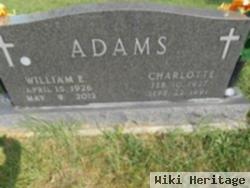 William E Adams