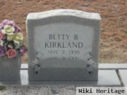 Mrs Betty Zell Bennett Kirkland