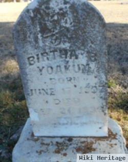 Birtha B. Yoakum