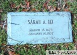 Sarah A. Nix