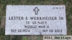 Lester E Werkheiser, Sr