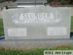 Fred C Slunder