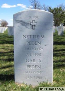 Nettie M. Mowen Peden