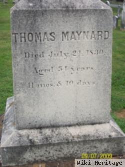 Thomas Maynard