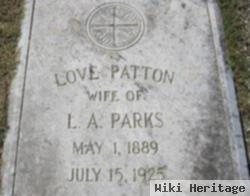 Maria Lane "love" Patton Parks