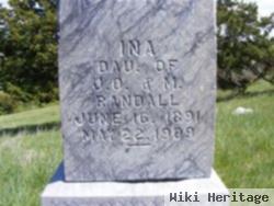 Mary Roxina "ina" Randall