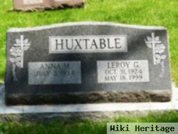 Leroy G Huxtable