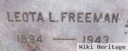 Delia Leota Lank Freeman