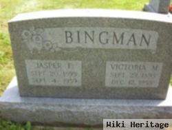 Jasper F Bingman