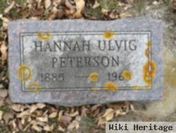 Hannah Ulvig Peterson