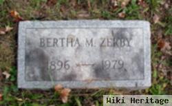 Bertha M Fox Zerby