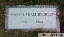 Mary Frances Upham Beckley