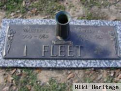 Walter L Fleet