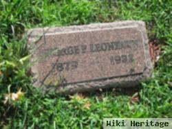 George F Leonhardt