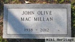 John Olive Macmillan