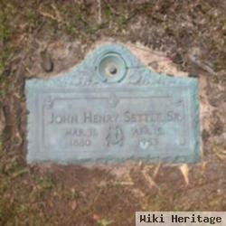 John Henry Settle, Sr