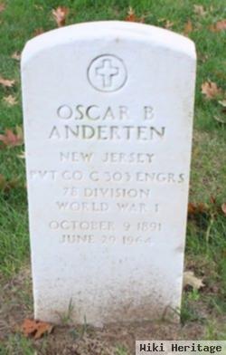 Oscar B Anderten