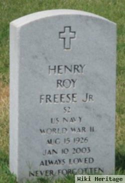 Henry Roy Freese, Jr