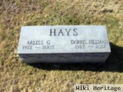 Arliss G Hays