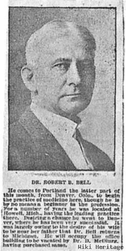 Dr Robert Blanchard "bob" Bell